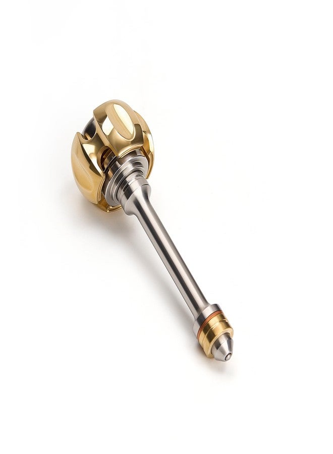 HAMMERSMITH Core Series - Brass & Stainless Steel Metal Fidget Spinner, Perfect Stress Relief Toy for Adults (CoreX Extended Version) - Image 1